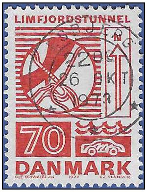 Denmark # 511 1972 Used