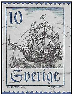 Sweden # 738 1967 Used
