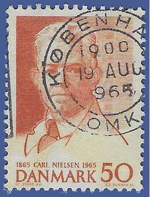 Denmark # 421 1965 Used