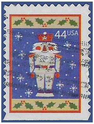 #4428 44c Christmas Toy Soldier Booklet Single 2009 Used