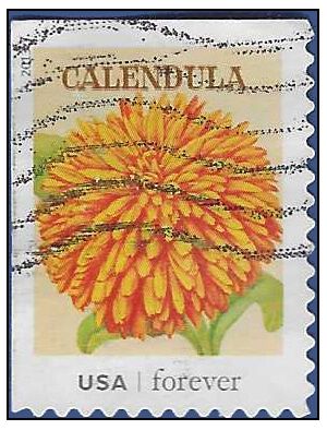 #4755 (46c Forever) Vintage Seed Packets Calendula 2013 Used