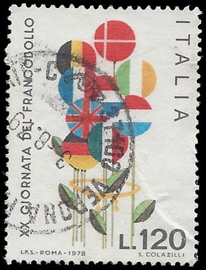 Italy #1346 1978 Used Crease