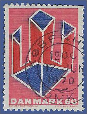 Denmark # 463 1969 Used