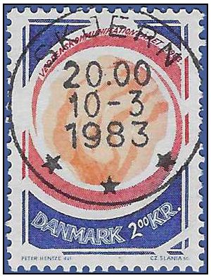 Denmark # 732 1983 Used