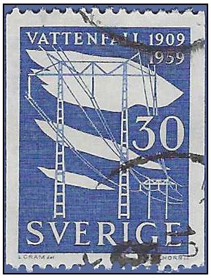 Sweden # 538 1959 Used