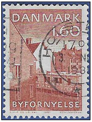 Denmark # 687 1981 Used