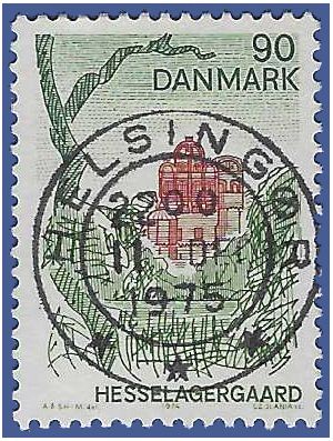 Denmark # 556 1974 Used
