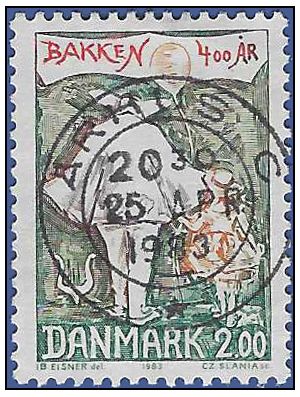 Denmark # 733 1983 Used