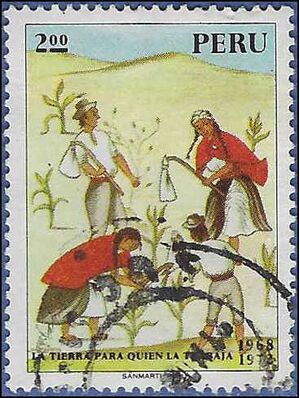 Peru # 594 1972 Used