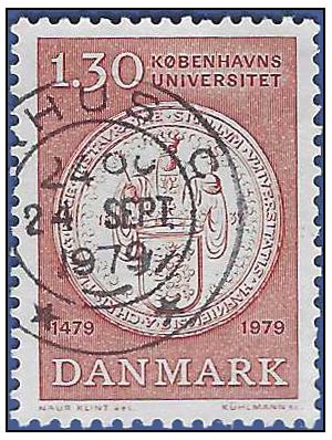 Denmark # 627 1979 Used