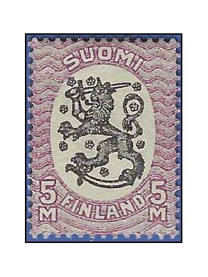 Finland # 107 1917 Mint NH Light Glaze Gum