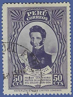 Peru # 347 1936 Used