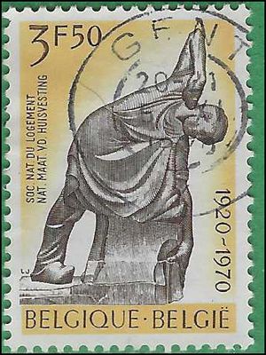 Belgium # 792 1970  Used