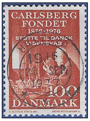 Denmark # 592 1976 Used