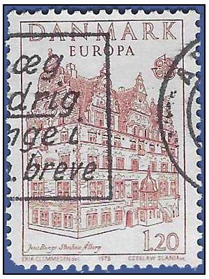 Denmark # 614 1978 Used