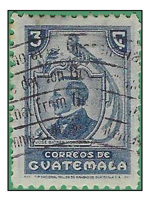 Guatemala # 317 1946 Used