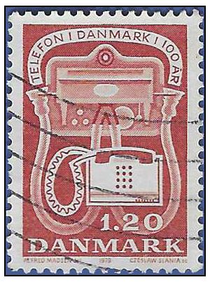 Denmark # 626 1979 Used