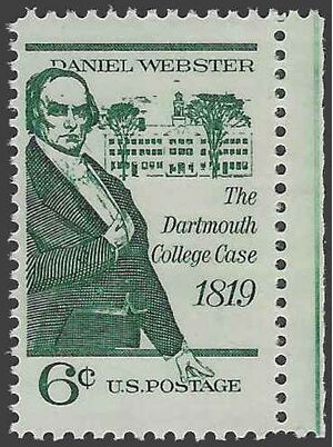 #1380 6c Dartmouth College Case 1969 Mint NH