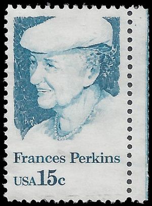 #1821 15c Francis Perkins 1980 Used