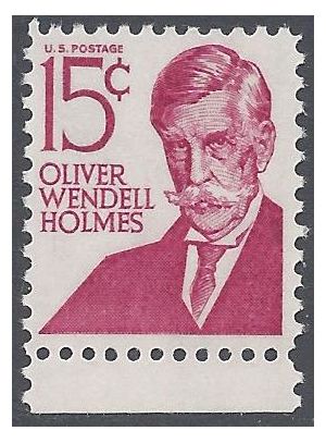 #1288 15c Prominent Americans Oliver Wendell Holmes 1968 Mint NH