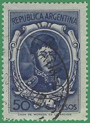Argentina # 642 1955 Used
