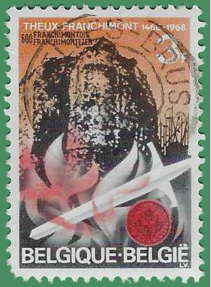 Belgium # 701 1968 Used