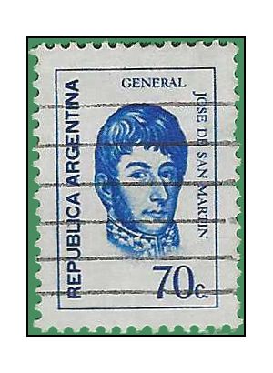 Argentina # 936 1973  CTO H