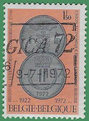 Belgium # 819 1972  Used