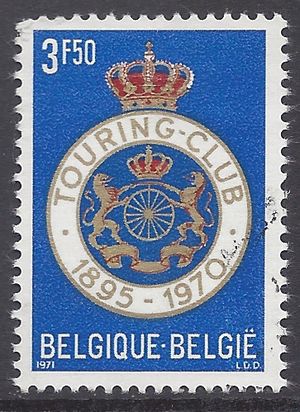 Belgium # 798 1971 Used