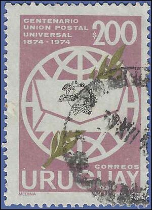 Uruguay # 893 1974 Used