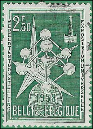 Belgium # 501 1958 Used