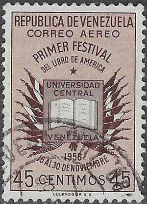 Venezuela #C 634 1957 Used