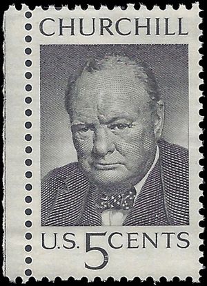 #1264 5c Sir Winston Spencer Churchill 1965 Mint NH