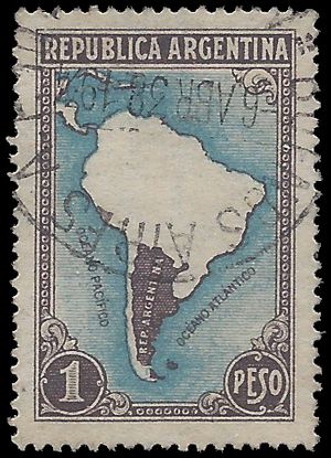 Argentina # 446 1937 Used