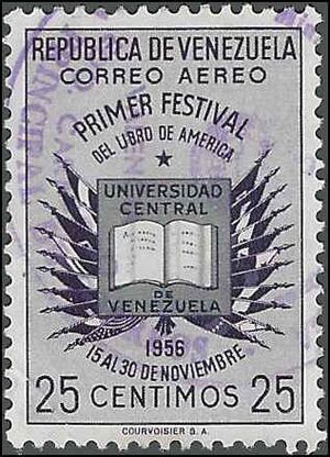 Venezuela #C 632 1957 Used