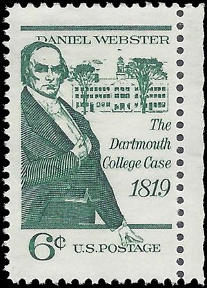 #1380 6c Dartmouth College Case 1969 Mint NH
