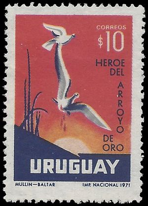 Uruguay # 823 1972 Used