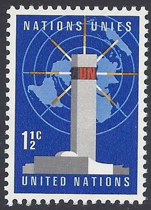 UN New York # 166 1966 Mint NH