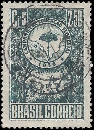Brazil # 841 1956 Used HR