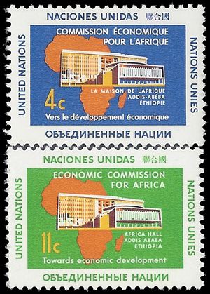 UN New York #  95-96 1961 Mint NH