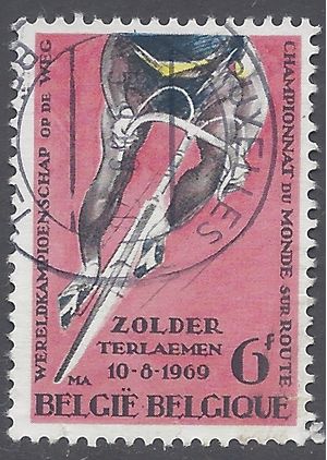 Belgium # 722 1969  Used