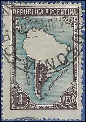 Argentina # 536 1945 Used