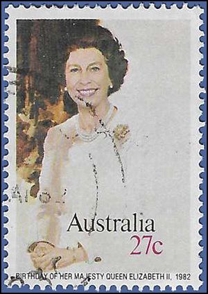 Australia # 825 1982 Used