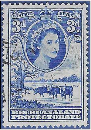 Bechuanaland Protectorate #157 1955 Used