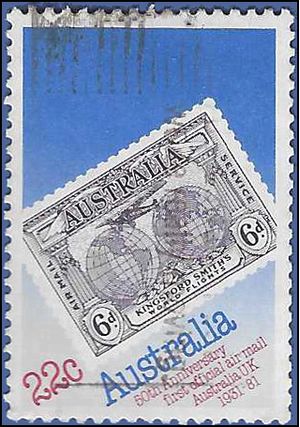 Australia # 776 1981 Used