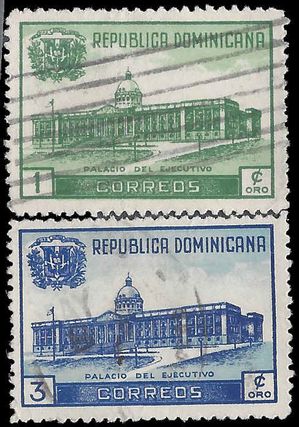 Dominican Republic 1948 #428-429 Set of 2 Used