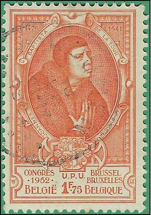 Belgium # 436 1952 Used