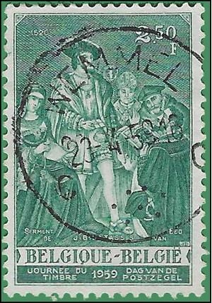 Belgium # 530 1959 Used