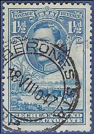 Bechuanaland Protectorate #126 1938 Used