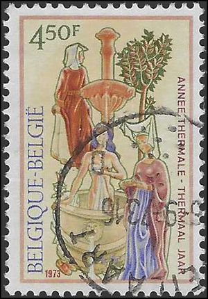 Belgium # 848 1973 Used